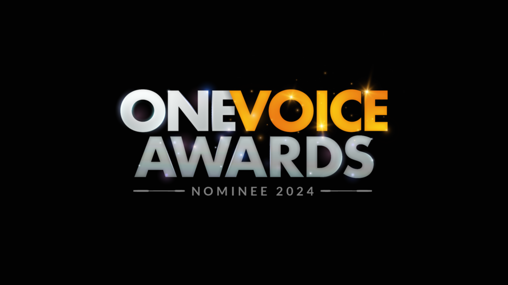 Female Voiceover Artist of the Year Nomination for the Second Year in a Row!
